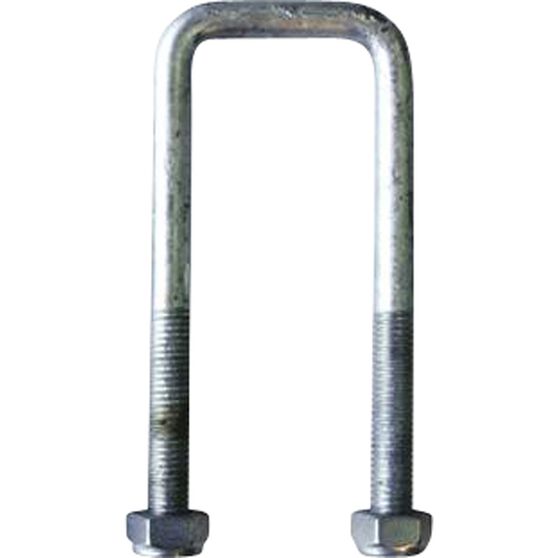 Trojan Axle U Bolt - Galvanised, 51 x 100mm x 12mm, , scanz_hi-res