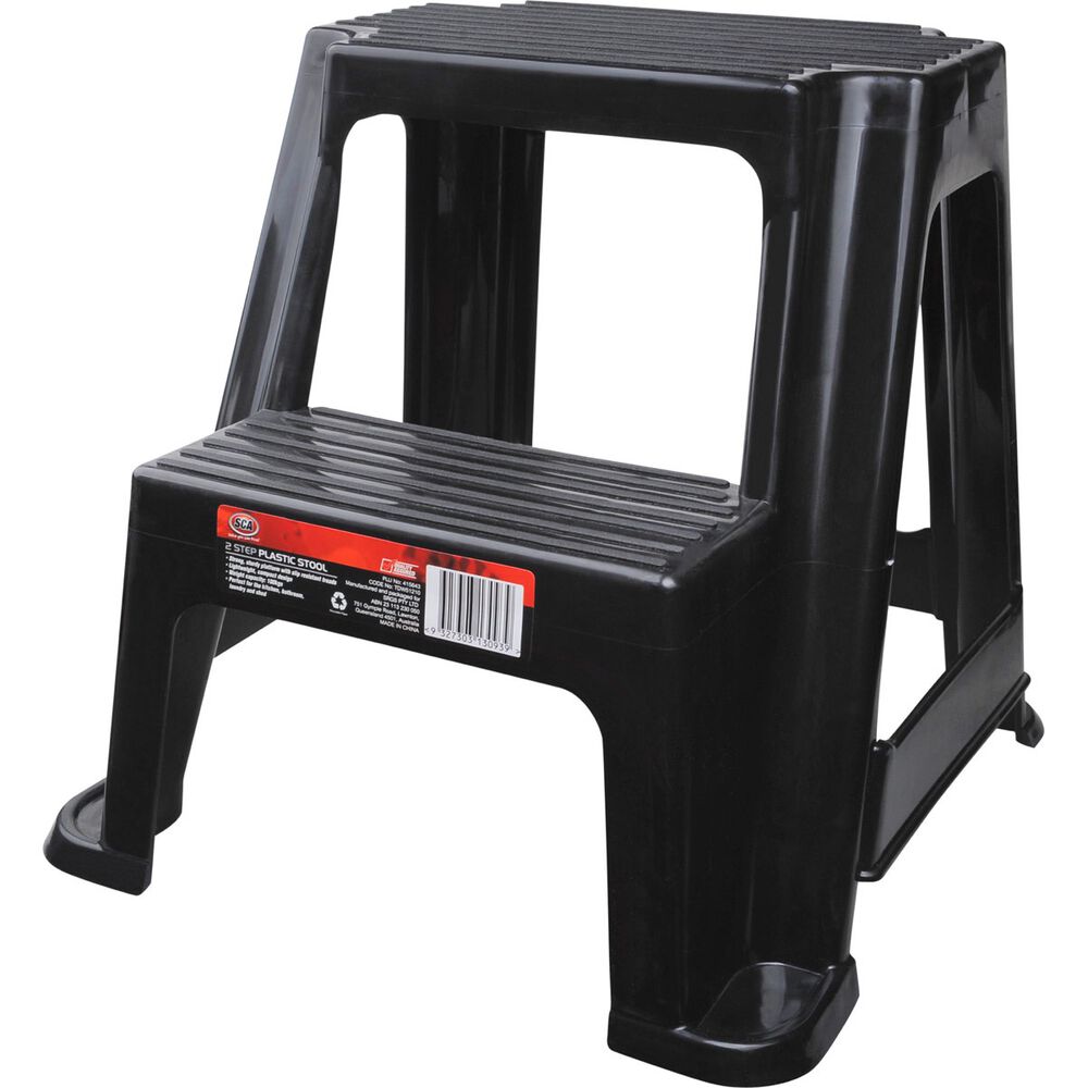 2 step plastic stool