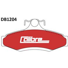 Calibre Disc Brake Pads DB1204CAL, , scanz_hi-res