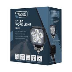 Ridge Ryder LED Work Lamp - 3" Square, , scanz_hi-res