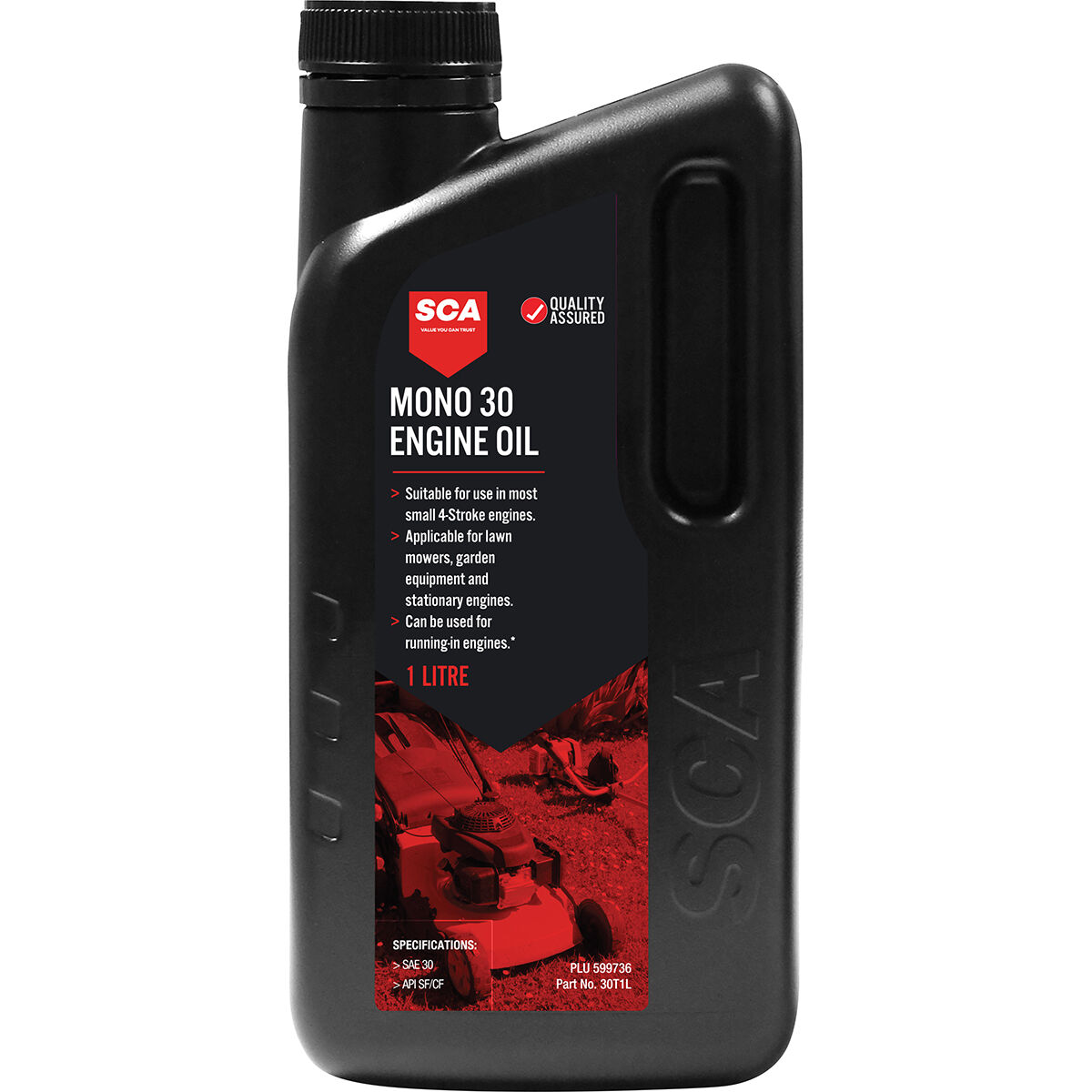SCA Mineral Small Engine Oil 4 Stroke 1 Litre, , scanz_hi-res