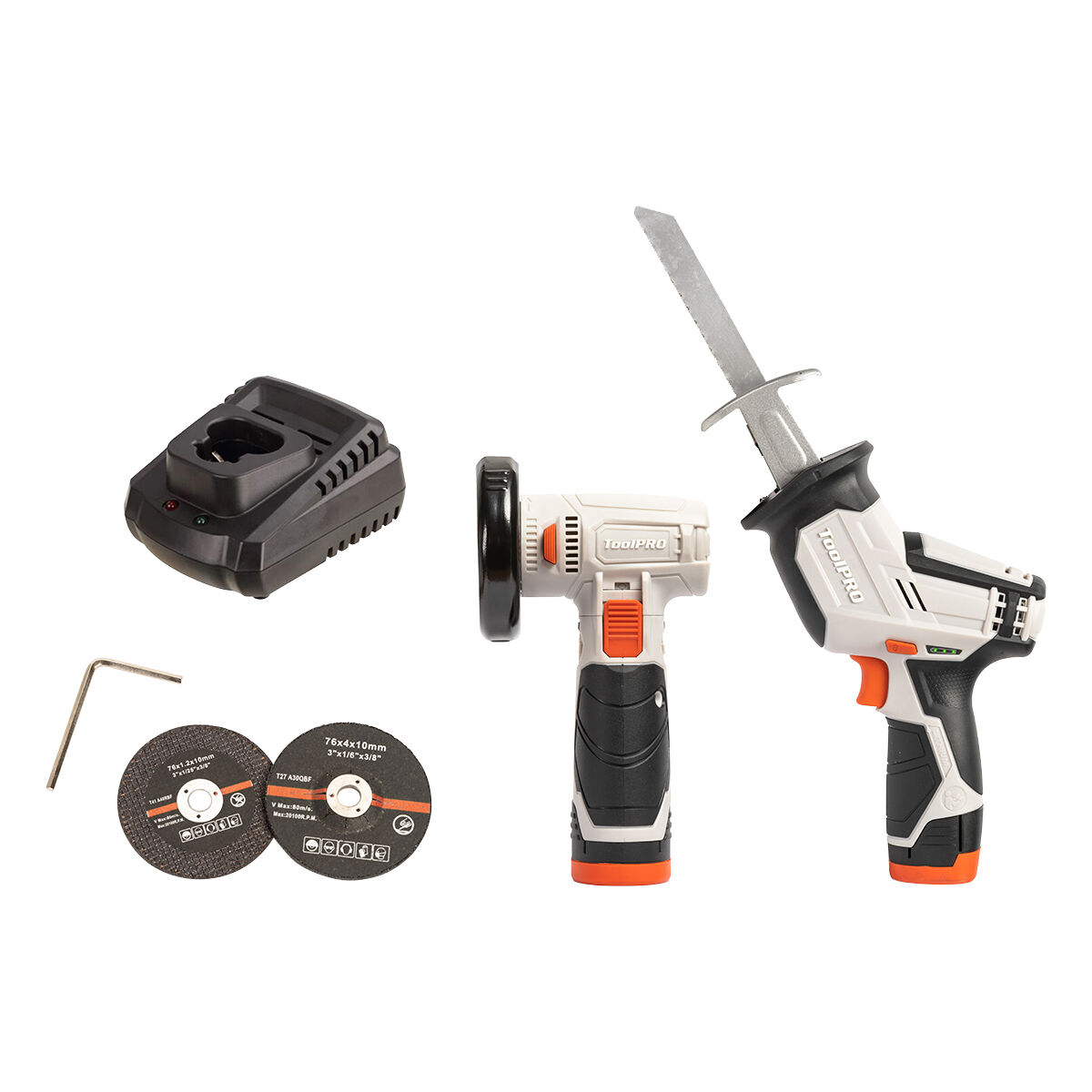ToolPRO 12V Reciprocating Saw Grinder Kit Supercheap Auto New Zealand