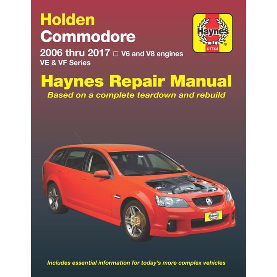 Haynes Car Manual For Holden Commodore VE-VF 2006-2017 - 41744, , scanz_hi-res