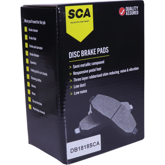 SCA Disc Brake Pads DB1818SCA, , scanz_hi-res