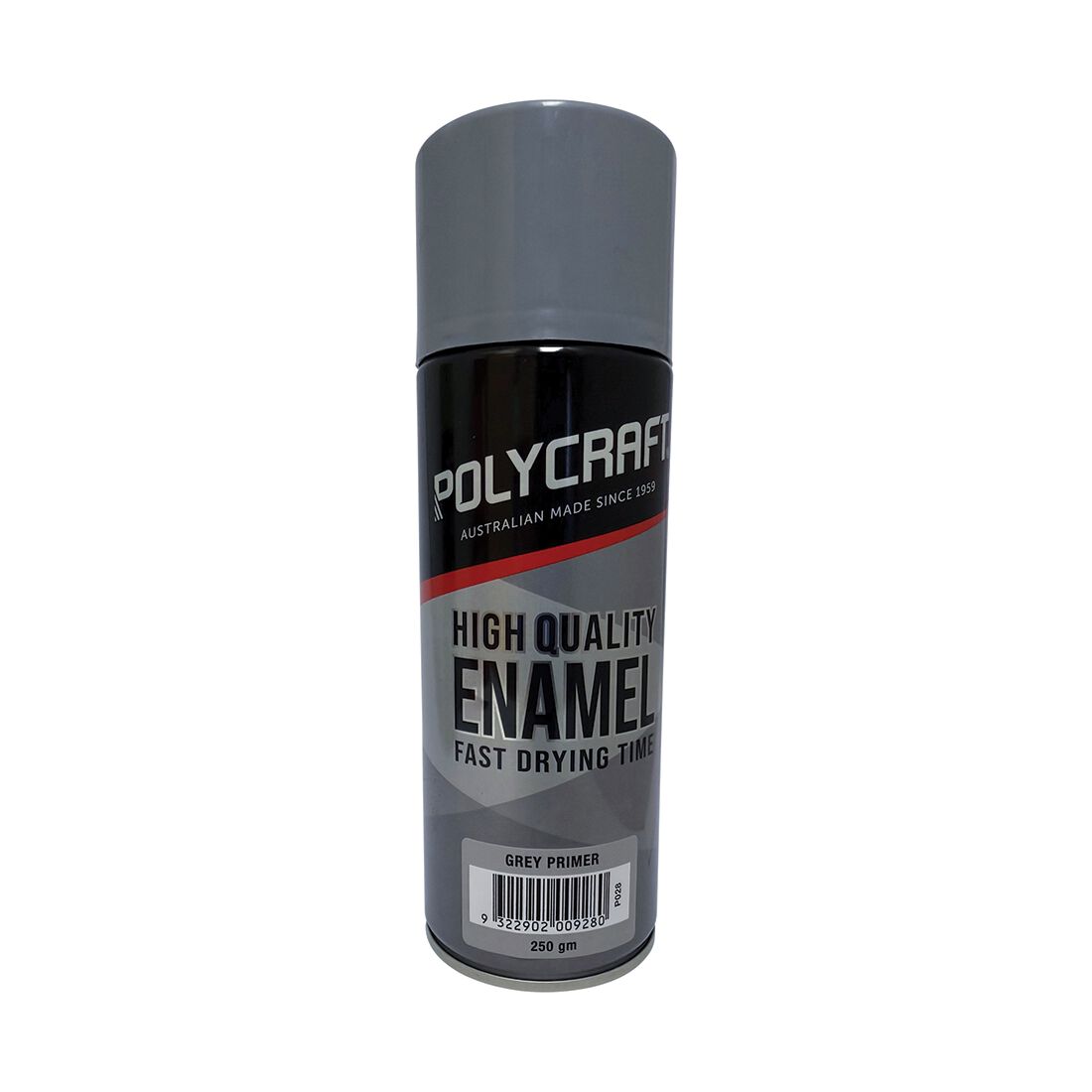 Polycraft High Quality Enamel Spray Paint - Grey Primer, , scanz_hi-res