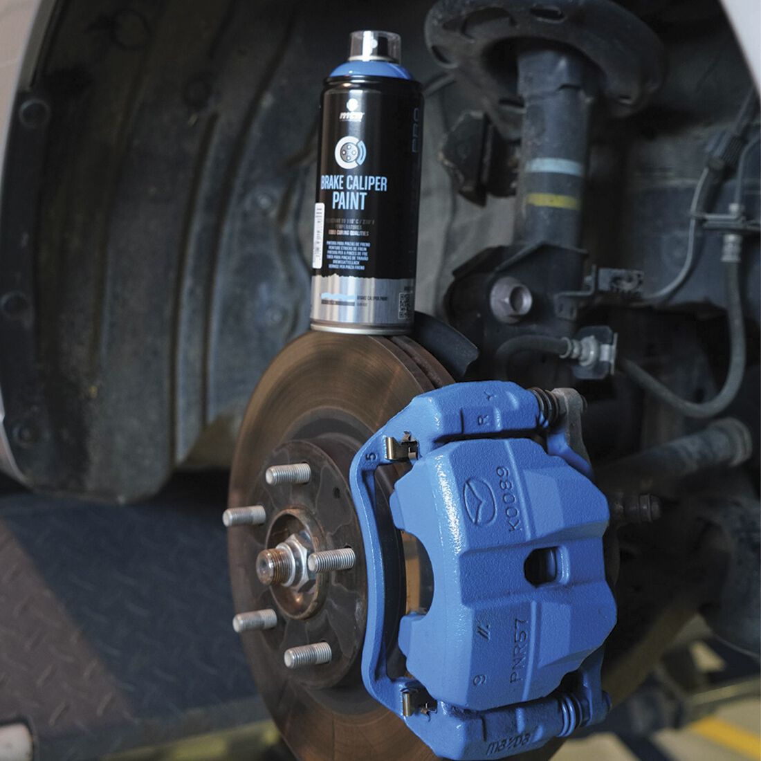 MTN Pro Yellow Brake Caliper Spray Paint 400mL, , scanz_hi-res