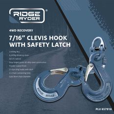 Ridge Ryder Vehicle Safety Chain 8mm 8T 2 Pack, , scanz_hi-res
