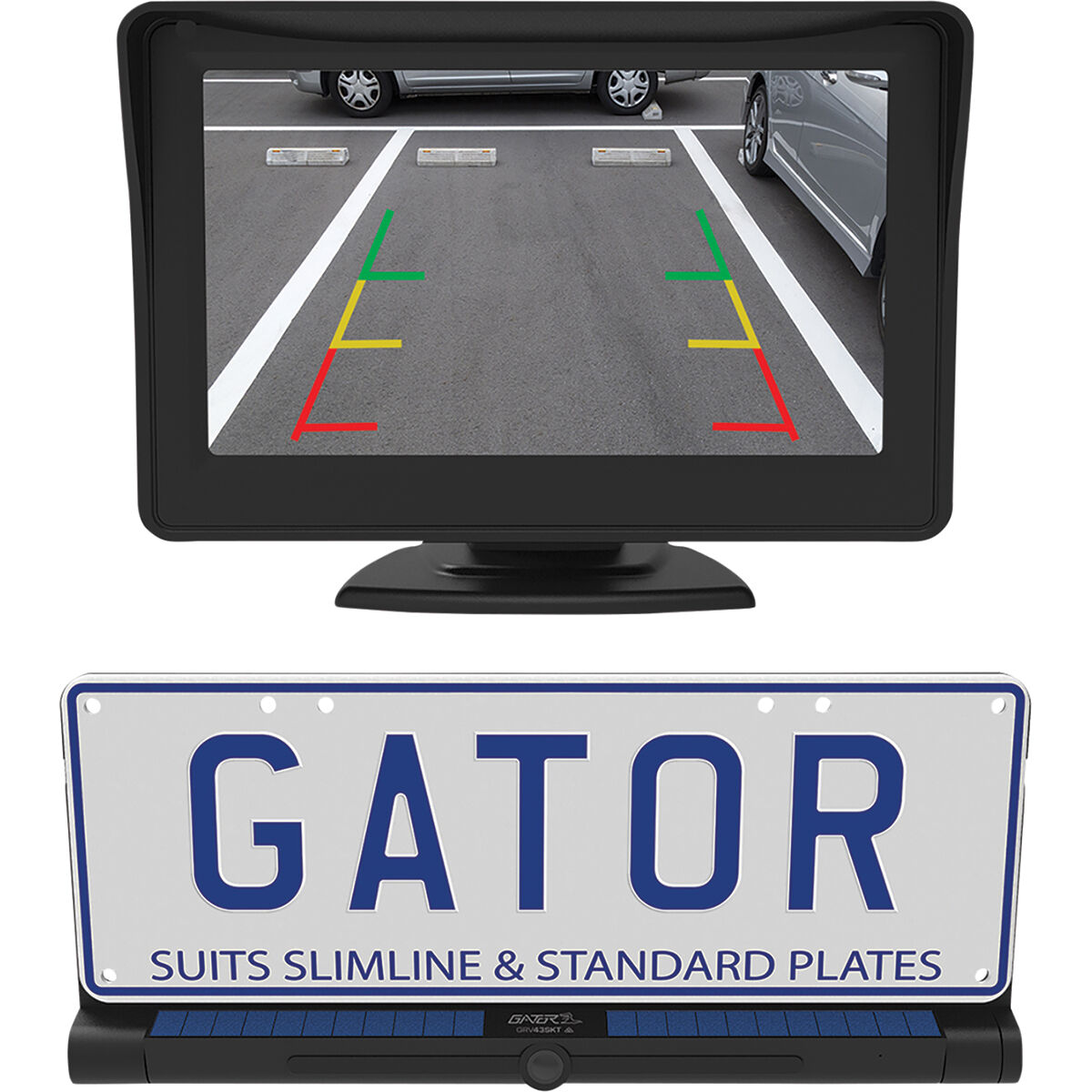 Gator Reverse Camera Kit 4.3" Wireless Solar GRV43SKT, , scanz_hi-res