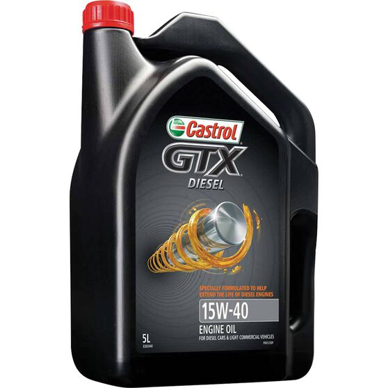 Castrol GTX Diesel Engine Oil 15W40 5 Litre Supercheap Auto New Zealand