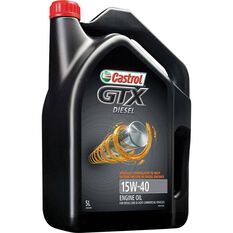 Castrol GTX Diesel Engine Oil - 15W-40, 5 Litre, , scanz_hi-res