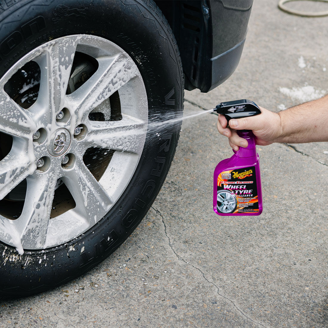 Meguiar's Hot Rims Wheel & Tyre Cleaner 709mL, , scanz_hi-res