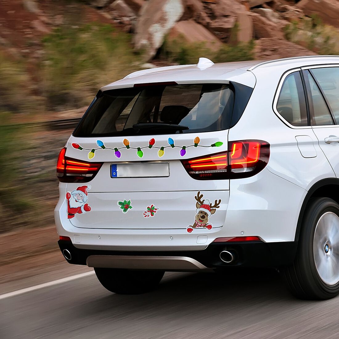 Reflective Magnetic Car Sticker, , scanz_hi-res