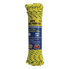Gripwell Diamond Braided Polypropylene Rope 6mm x 20m, , scanz_hi-res