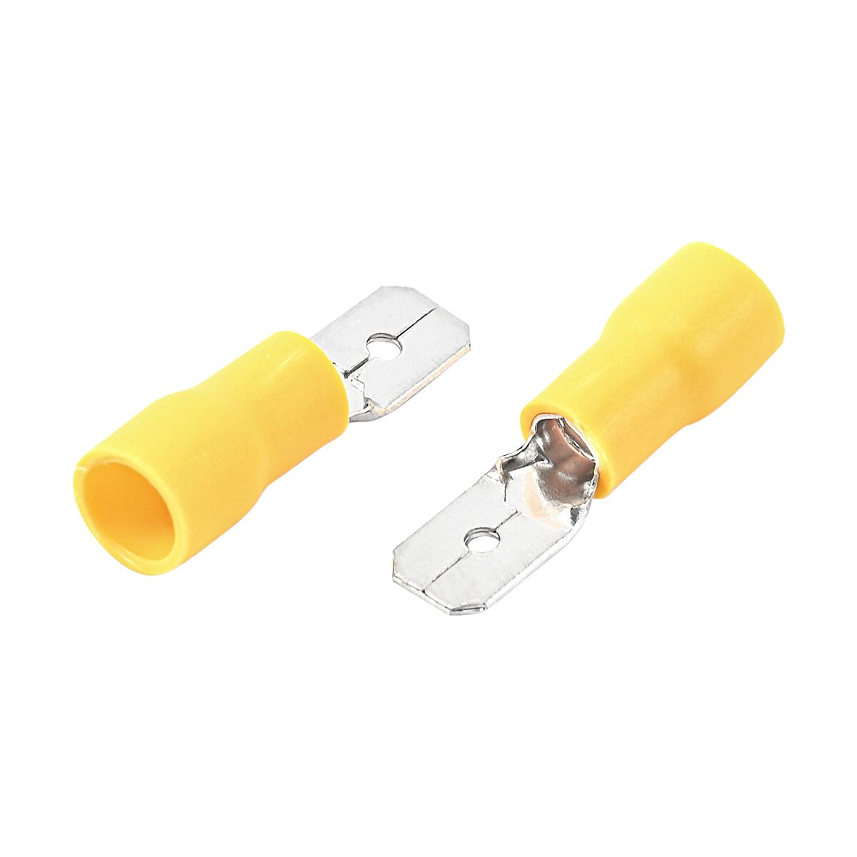 SCA Electrical Terminals Male Blade 6.3mm Yellow 11 Pack, , scanz_hi-res