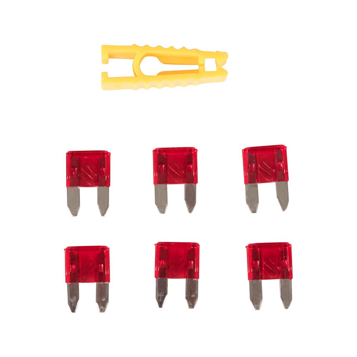 SCA Automotive Fuses - Mini Blade, 10 Amp, 6 Piece, , scanz_hi-res