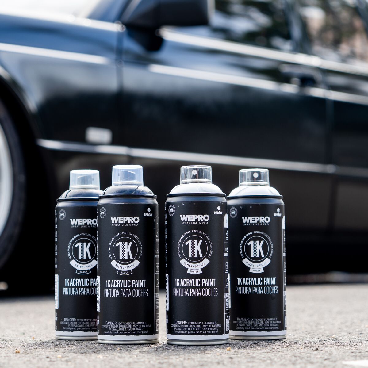 MTN 1K Acrylic Enamel Black Matte 400ml, , scanz_hi-res