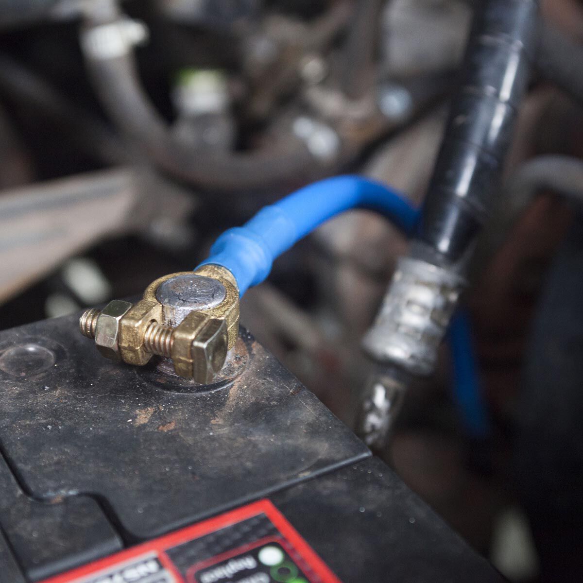 SCA Battery Lead - 42 inch, Lug  /  Terminal, , scanz_hi-res