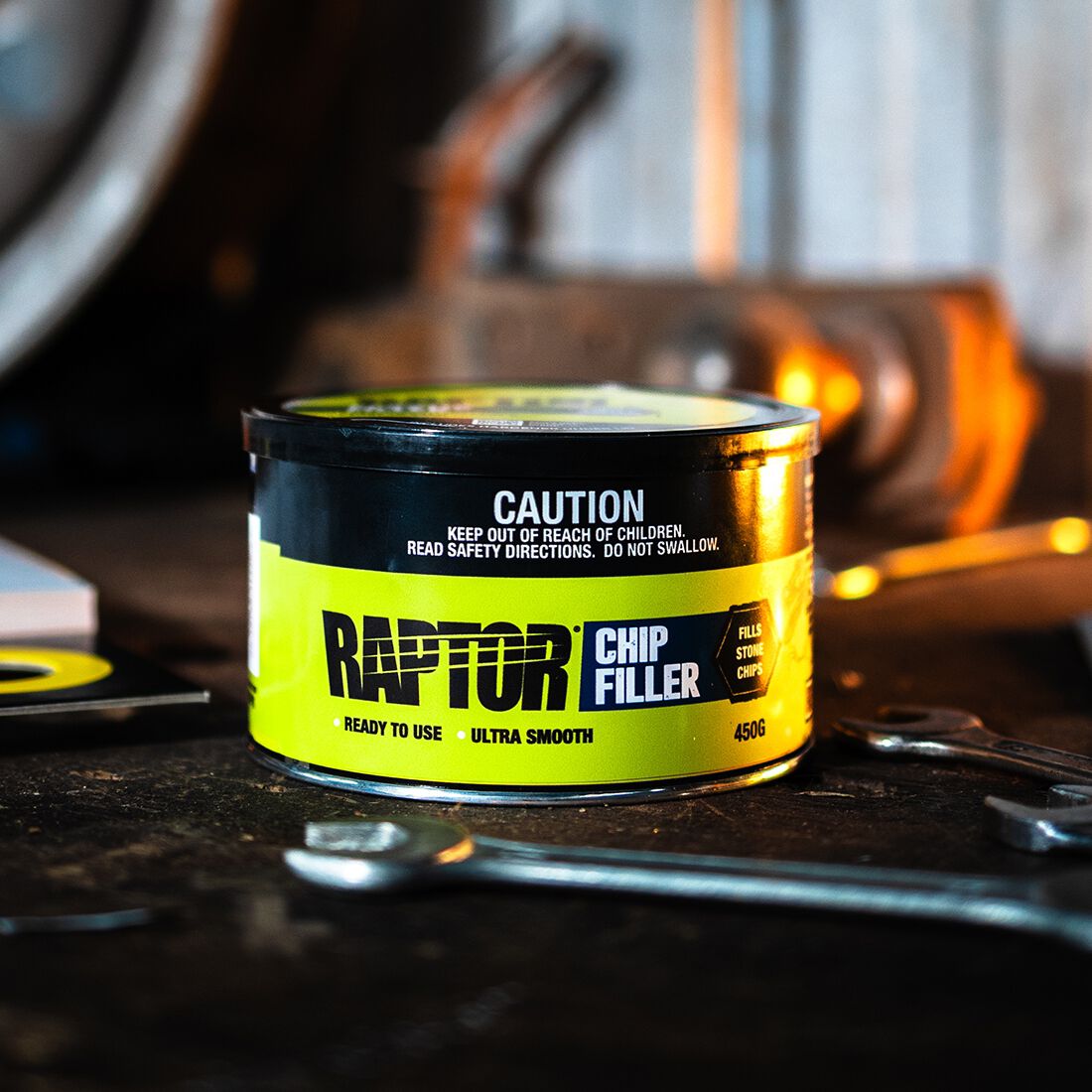 Raptor Scratch & Stone Chip Filler 500g, , scanz_hi-res