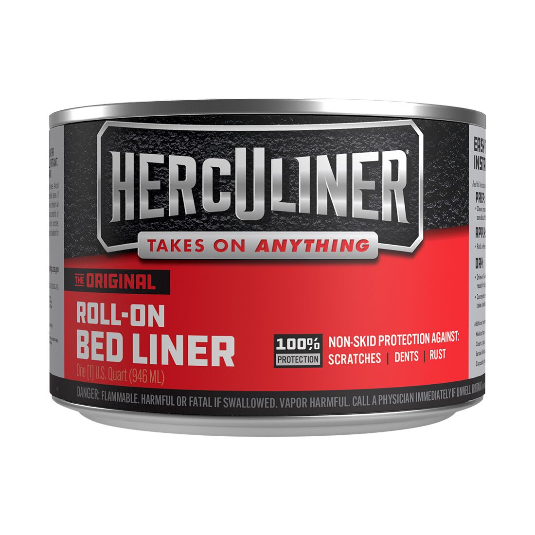 Herculiner Paint Bed Liner Protective Coating Paint 946mL, , scanz_hi-res
