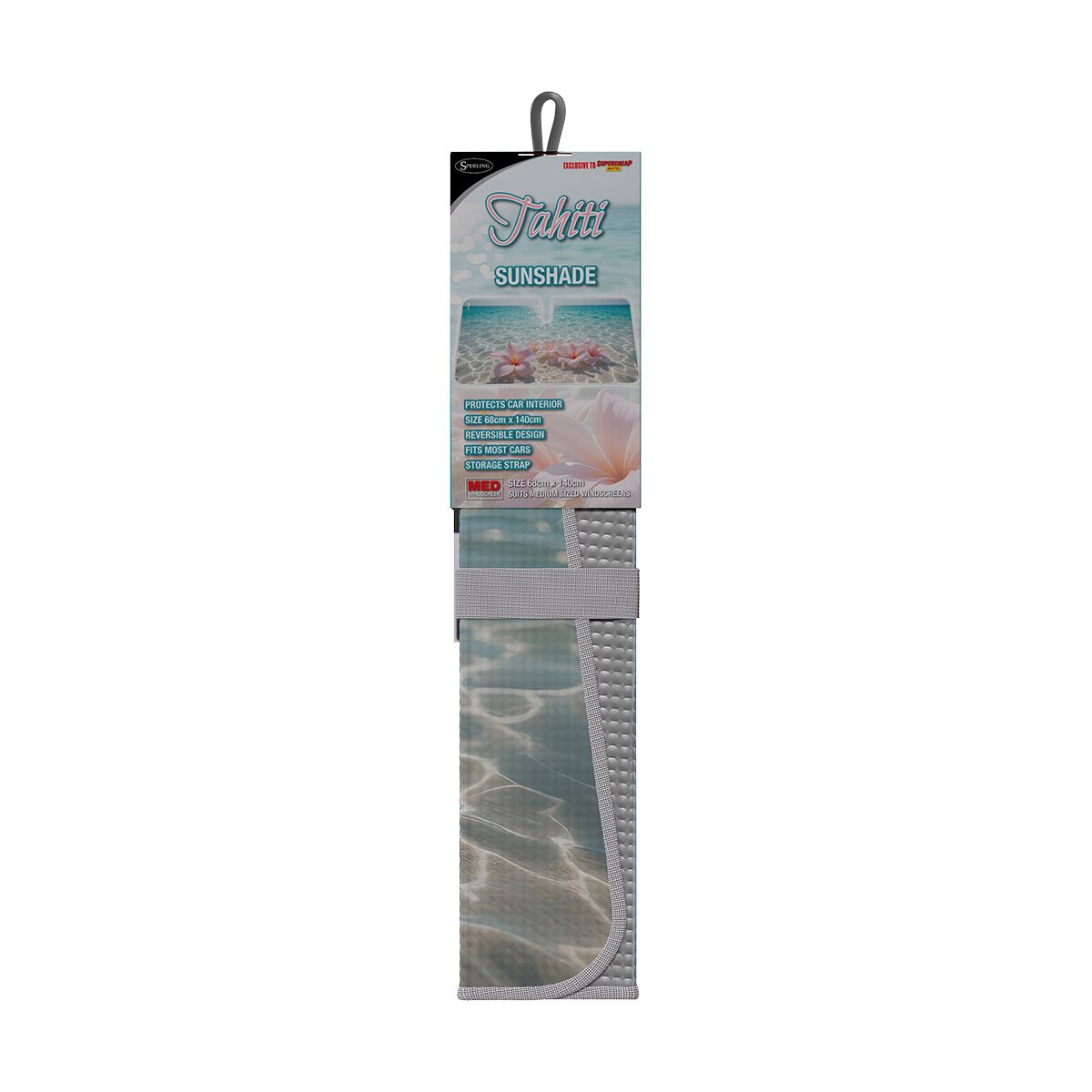 Hibiscus Beach Sunshade Accordion Front, , scanz_hi-res
