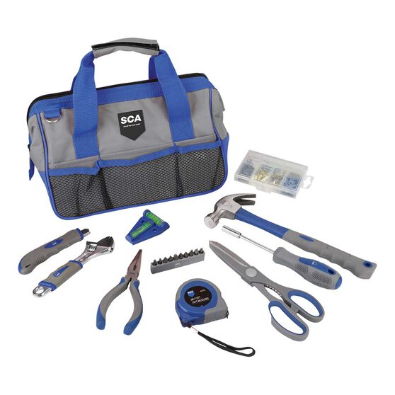 SCA Tool Bag Kit 20 Piece Blue, , scanz_hi-res