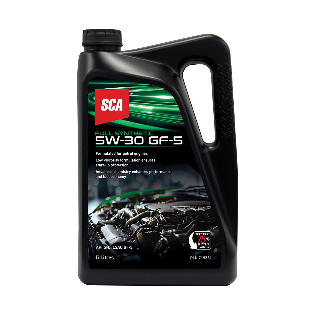SCA Full Synthetic Engine Oil GF-5 5W-30 5 Litre, , scanz_hi-res