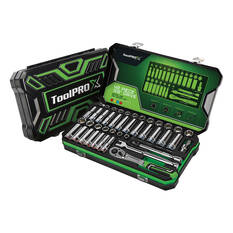 ToolPRO-X Socket Set 3/8" Drive Metric/SAE 42 Piece, , scanz_hi-res