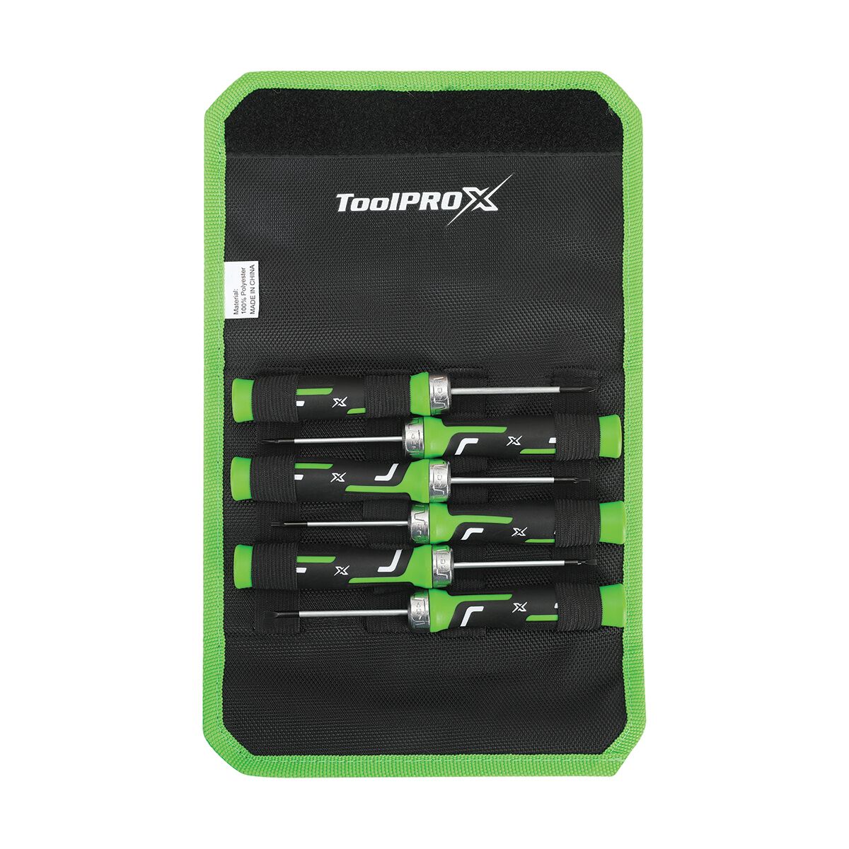 ToolPRO-X Screwdriver Set Precision Ratcheting 6 Piece, , scanz_hi-res