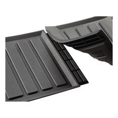 SCA Rubber Car Floor Mats - Front/Rear, Tesla Model 3 2019-23, Black, , scanz_hi-res