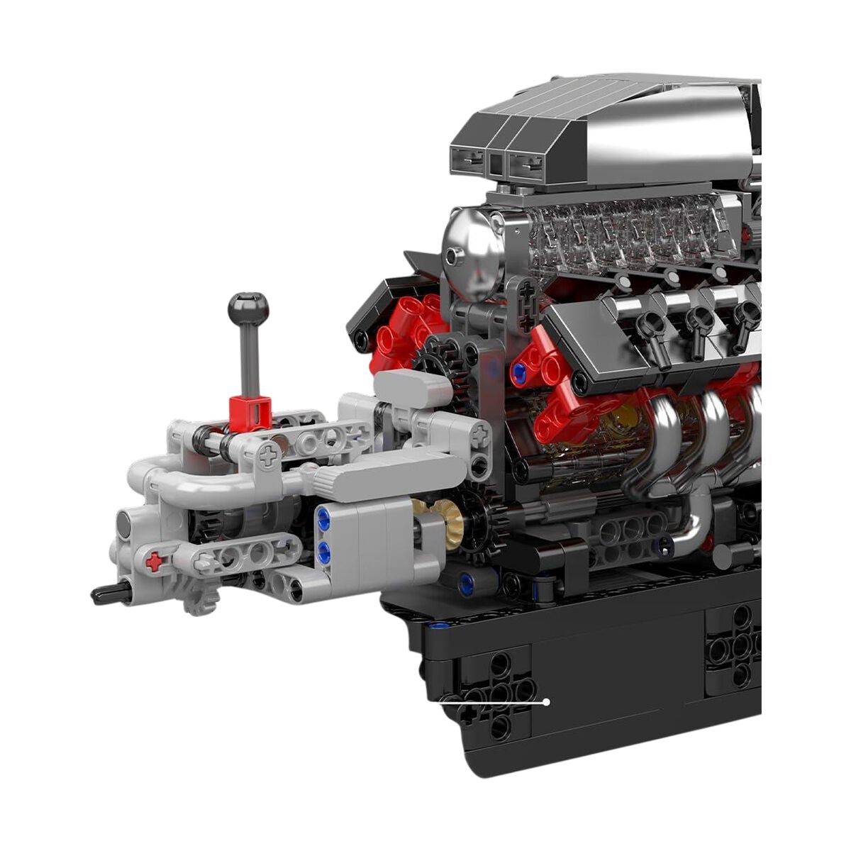 Building Bricks V8 Engine & Transmission 855 Piece, , scanz_hi-res
