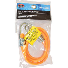 SCA Metal Hook Bungee Cord - 90cm, Orange, , scanz_hi-res