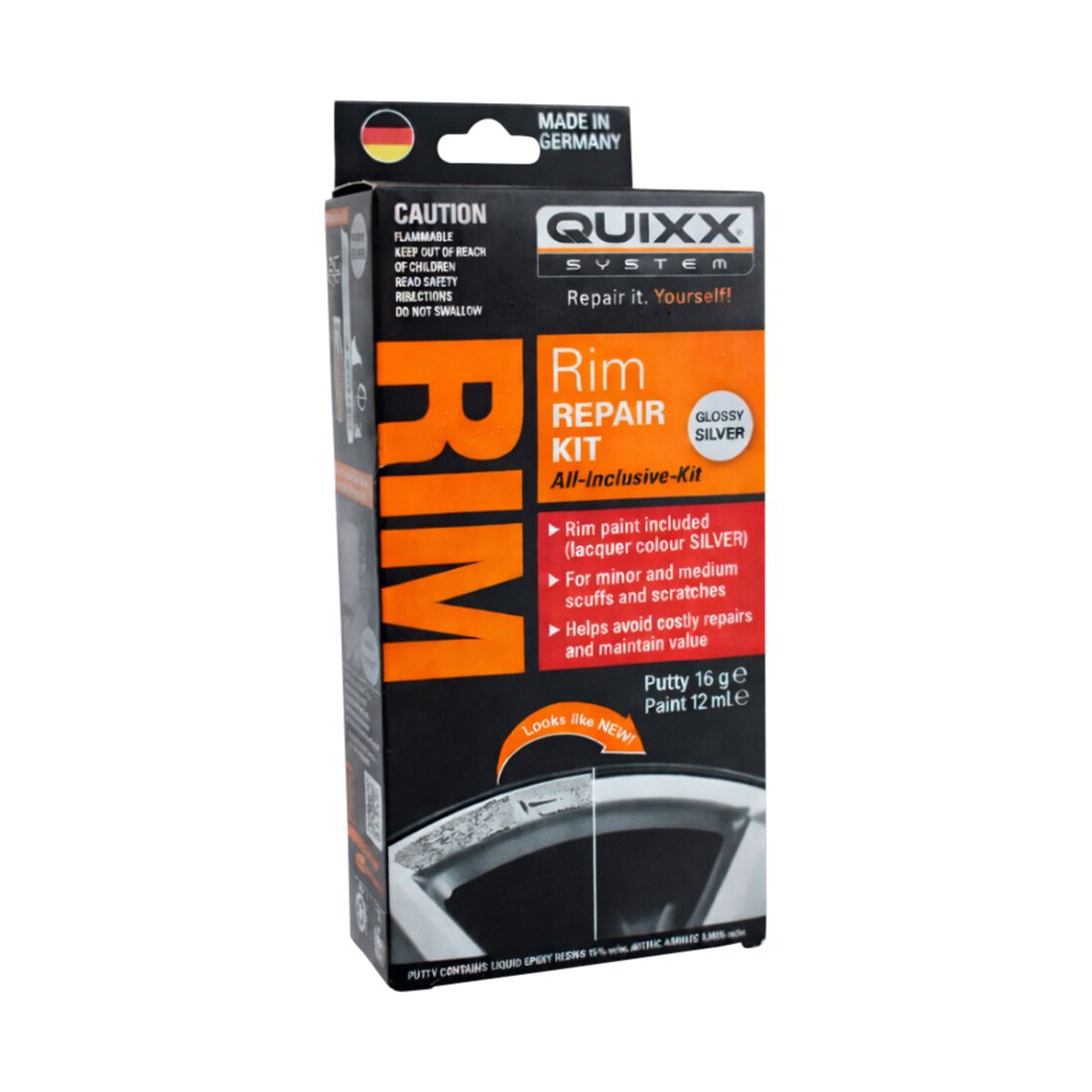 QUIXX Rim Repair Kit - Silver, , scanz_hi-res