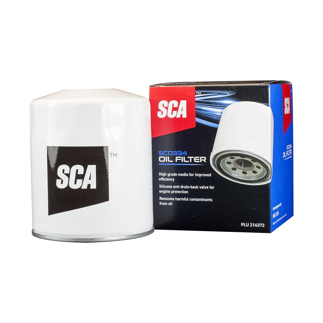 SCA Oil Filter SCO334 (Interchangeable with Z334), , scanz_hi-res