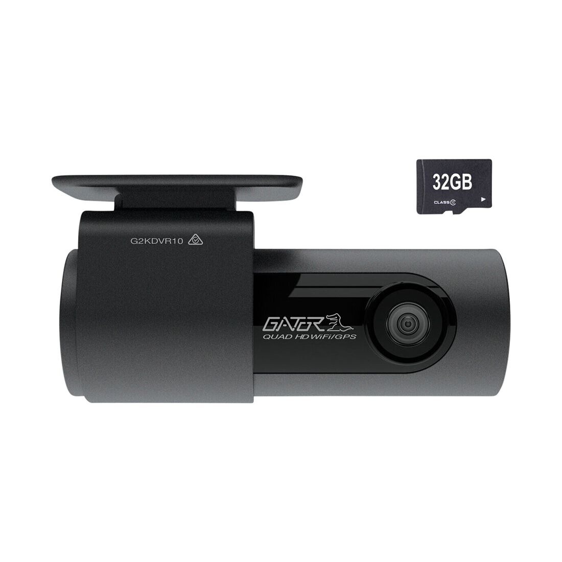 Gator Dash Camera 2K 32GB with WiFi + GPS G2KDVR10, , scanz_hi-res