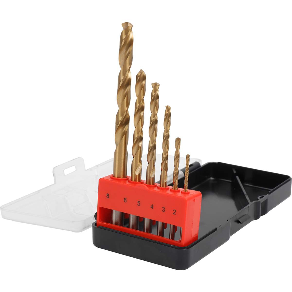 ToolPRO Tin Coated Drill Bit Set 6 Piece, , scanz_hi-res