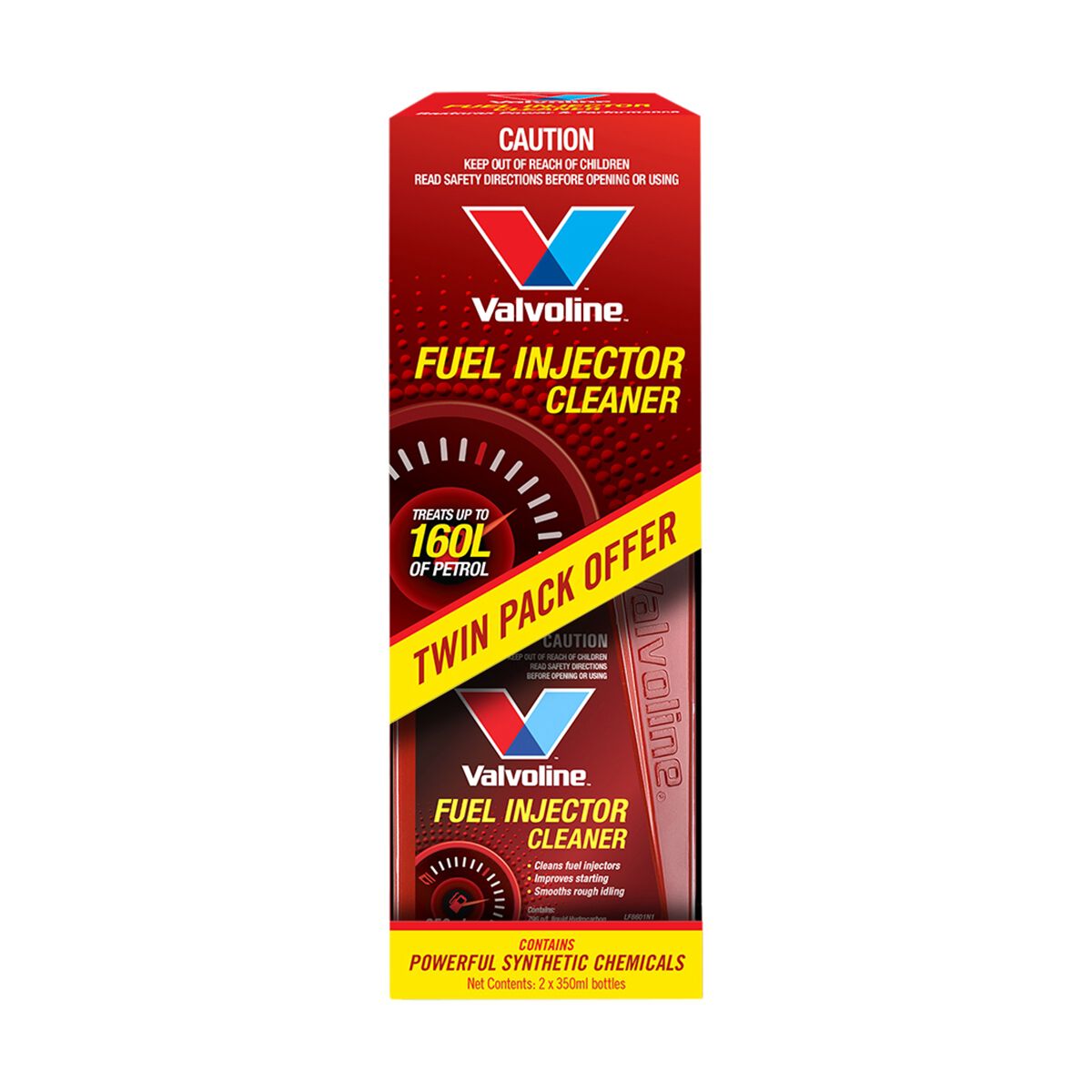 Valvoline Fuel Injector & Carby Cleaner - 2 x 350mL, , scanz_hi-res