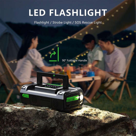 CAROSS T14 12V 2000A Smart Lithium Jump Starter With Built-in Air Compressor & 3 Mode LED Worklight, , scanz_hi-res