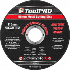 ToolPRO Metal Cut Off Disc 10 Pack, , scanz_hi-res