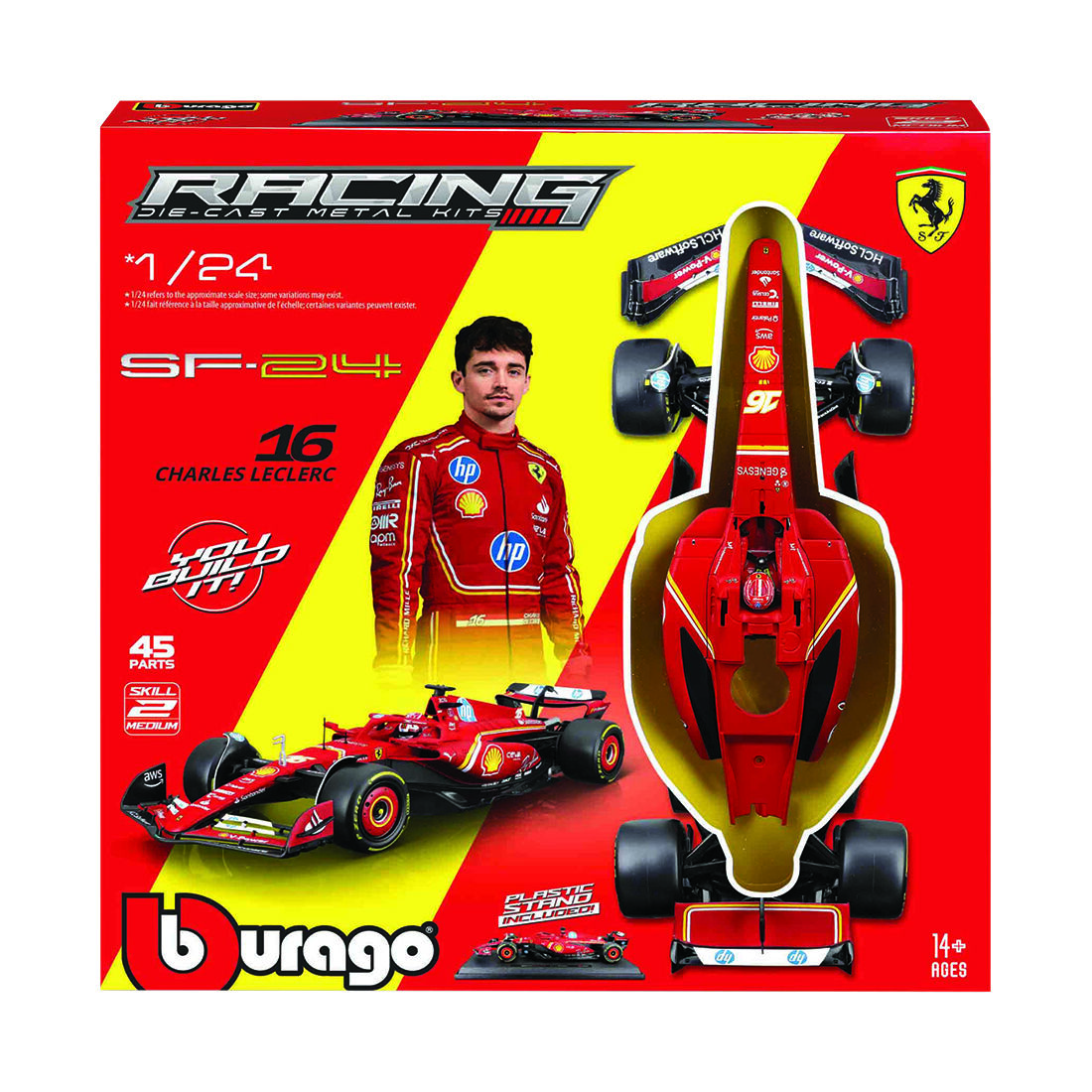 Ferrari Formula #16 1:24 Model Kit, , scanz_hi-res