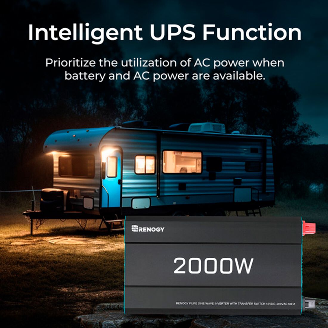 Renogy 2000W Pure Sine Wave Inverter With AC Transfer, , scanz_hi-res