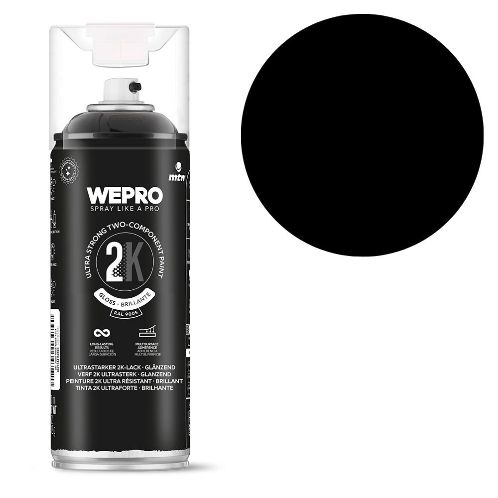 MTN WEPRO 2K Black Gloss 400mL, , scanz_hi-res