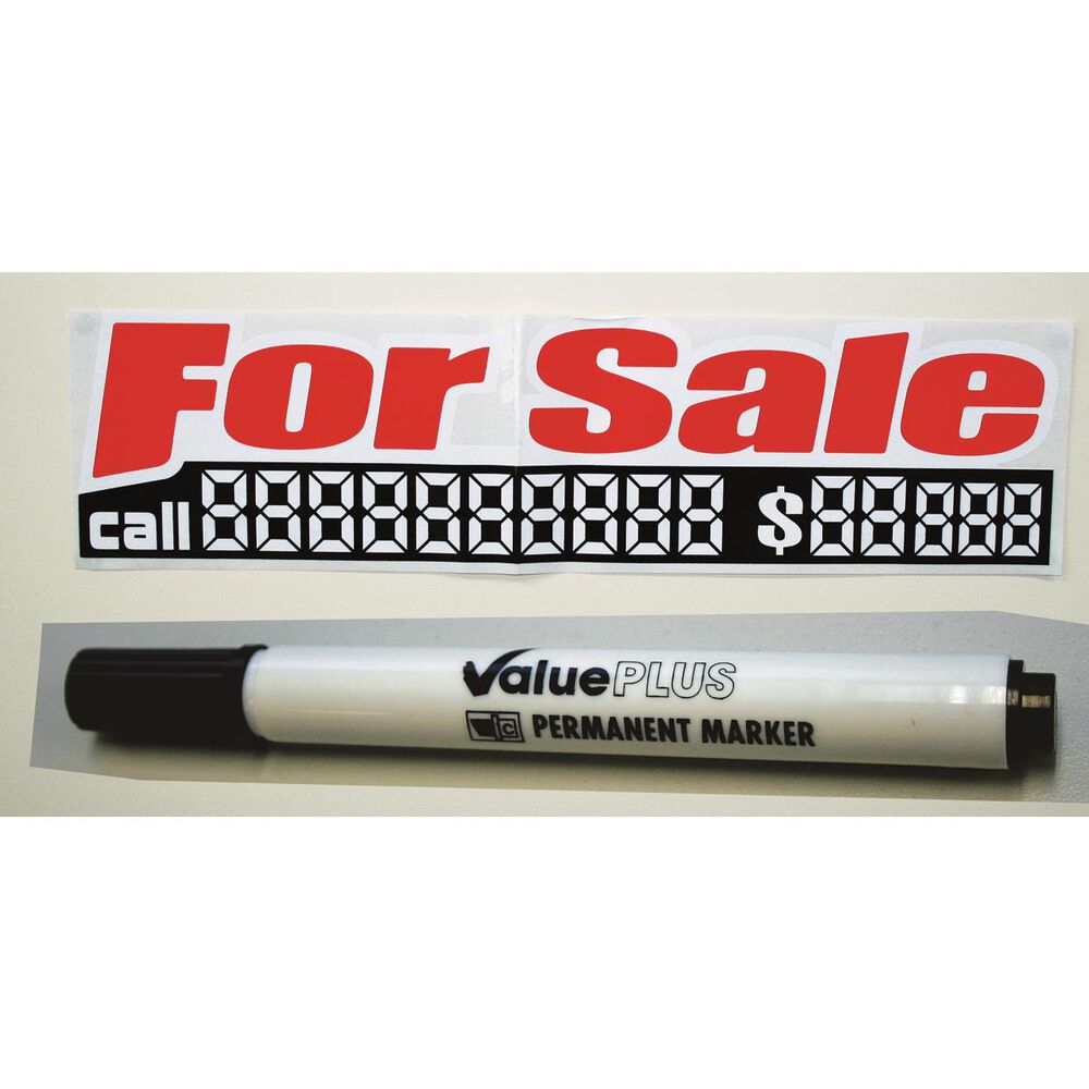 Sticker For Sale Sign, Static Supercheap Auto New Zealand