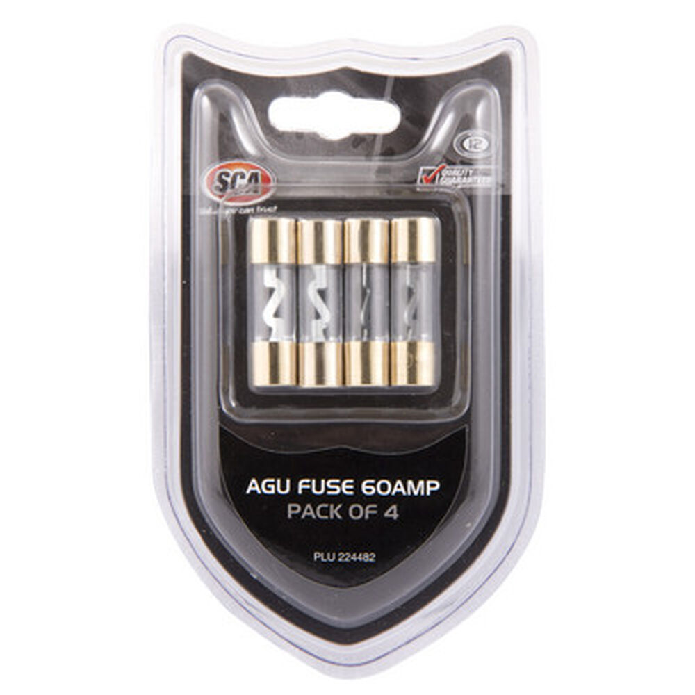 SCA Audio Fuse 60Amp, 4 Pack Supercheap Auto New Zealand