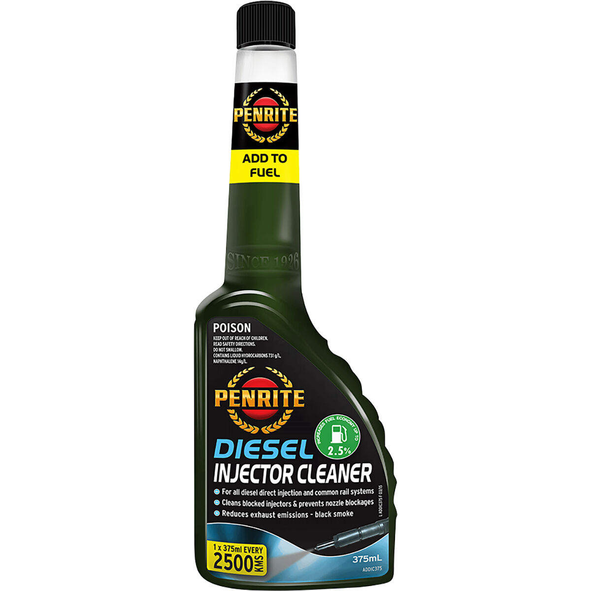 Penrite Diesel Injector Cleaner 375mL, , scanz_hi-res
