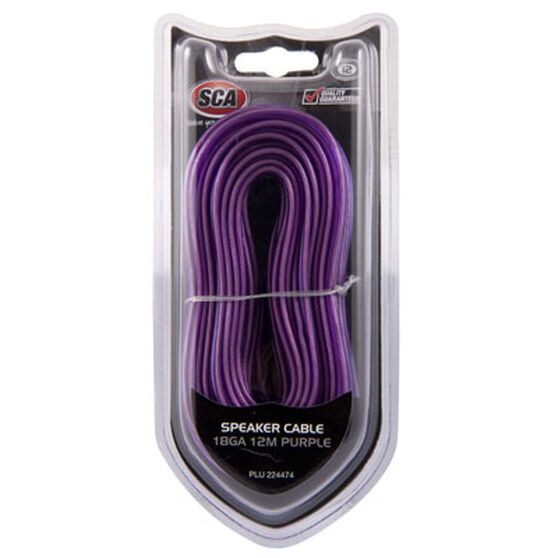 SCA Speaker Cable - Purple, 18G, 12m, , scanz_hi-res