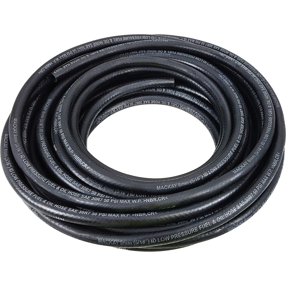 Mackay Fuel & Oil Hose Low Pressure 8mm (5/16 inch) Per Metre