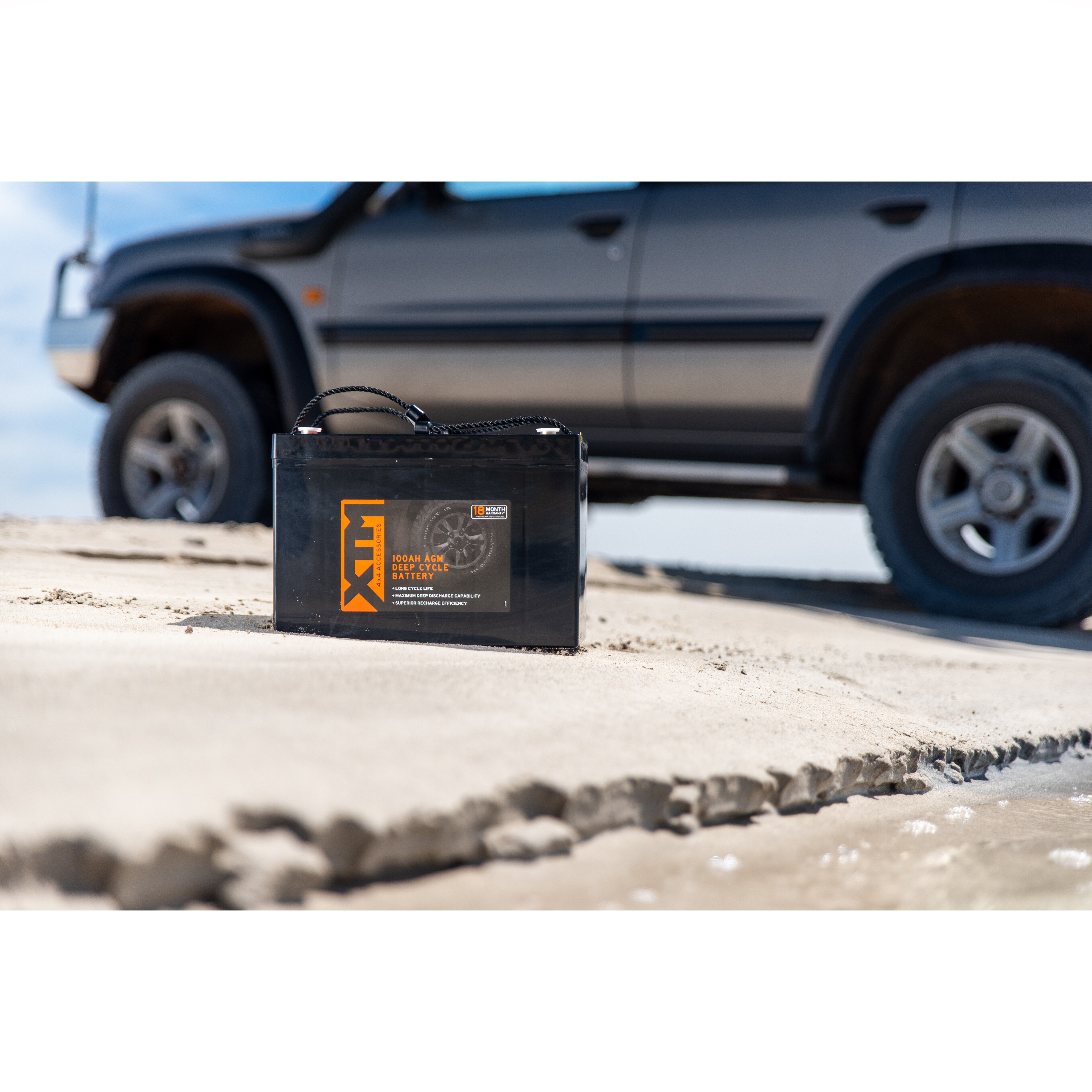 XTM Deep Cycle AGM Battery DC12-100AGM, , scanz_hi-res