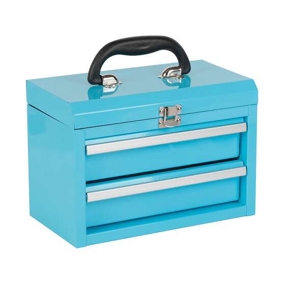 ToolPRO Sky Blue Mini Tool Chest With Handle, , scanz_hi-res