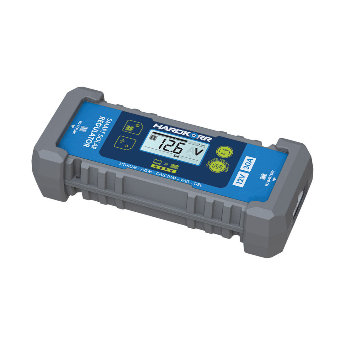Hardkorr 30A 6 Stage PWM Solar Regulator, , scanz_hi-res