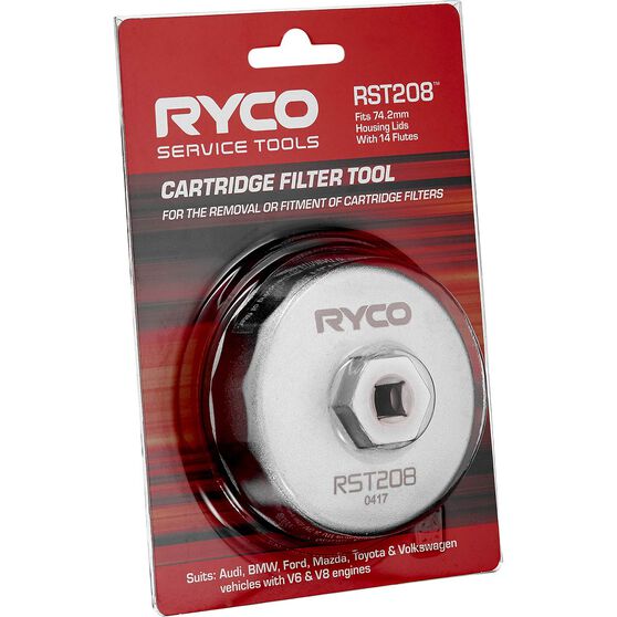 Ryco Oil Filter Cup Wrench RST208, , scanz_hi-res
